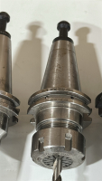 LOT OF (5) ASSORTED CAT40 TOOL HOLDERS, TO INCLUDE: PIONEER, SYIC, MARITOOL, ETC. - 8