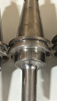 LOT OF (5) ASSORTED CAT40 TOOL HOLDERS, TO INCLUDE: SYIC, MARITOOL, ETC. - 7
