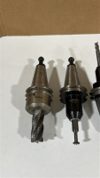 LOT OF (5) ASSORTED CAT40 TOOL HOLDERS, TO INCLUDE: MARITOOL, ACCUPRO, ETC. - 2