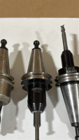 LOT OF (5) ASSORTED CAT40 TOOL HOLDERS, TO INCLUDE: MARITOOL, ACCUPRO, ETC. - 8