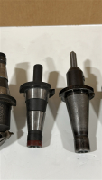 LOT OF (5) ASSORTED CAT40 TOOL HOLDERS, TO INCLUDE: PARLEC, MACHINE CENTERS INC, ETC. - 3