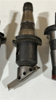 LOT OF (5) ASSORTED CAT40 TOOL HOLDERS, TO INCLUDE: PARLEC, MACHINE CENTERS INC, ETC. - 5