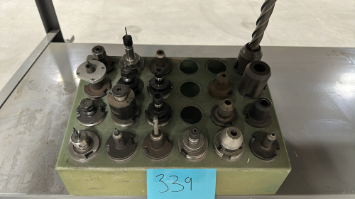 LOT OF (20) ASSORTED CAT40 TOOL HOLDERS