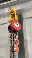 SPANCO 3-TON PORTABLE ALUMINUM GENTRY CRANE, MODEL: 3ALU1510, S/N: VJ1316-001, MFG DATE: 12/2017, TO INCLUDE: HARRINGTON 3-TON CRANE HOIST, CM SERIES 622 2-TON CRANE HOIST - 7