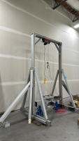 GENTRY CRANE MAGNETIC CABLE HOIST, W/ PUMP - 2