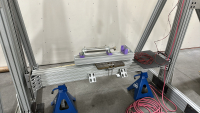 GENTRY CRANE MAGNETIC CABLE HOIST, W/ PUMP - 4