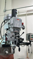 FIRST 60" x 10" VERTICAL MILLING MACHINE,W/ SWI TRAK AUTO GEOMETRY ENGINE DRO, PARTS No. 20180R, S/N: 166599 - 2