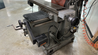 FIRST 60" x 10" VERTICAL MILLING MACHINE,W/ SWI TRAK AUTO GEOMETRY ENGINE DRO, PARTS No. 20180R, S/N: 166599 - 7