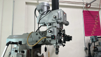 FIRST 60" x 10" VERTICAL MILLING MACHINE,W/ SWI TRAK AUTO GEOMETRY ENGINE DRO, PARTS No. 20180R, S/N: 166599 - 10