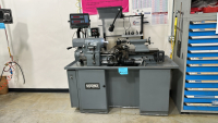 HARDINGE SUPER PRECISION 11" X 18" TOOL ROOM LATHE W/ ACU-RITE DROHardinge HLV-H Super Precision 11 x 18 Tool Room Lathe w Acu-Rite III DRO w/ Tooling, MODEL: HLV-H, S/N: HLV-H-13628T