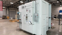 2017 HAAS AUTOMATION 5-AXIS CNC VERTICAL MACHINING CENTER, MODEL: UMC-750, MFG. DATE: 01/2017, S/N: 1135312, W/ JORGENSEN CONVEYOR, S/N: A-161107-27 - 3
