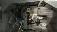2017 HAAS AUTOMATION 5-AXIS CNC VERTICAL MACHINING CENTER, MODEL: UMC-750, MFG. DATE: 01/2017, S/N: 1135312, W/ JORGENSEN CONVEYOR, S/N: A-161107-27 - 14