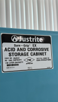 JUSTRITE SURE-GRIP EX 45 GAL. ACID AND CORROSIVE STORAGE CABINET, DIMENSIONS: 43" x 18" x 65", MODEL: 894522 - 2