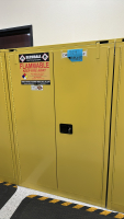 A&A 2-DOOR FLAMMABLE STORAGE CABINET 90 GALLON MODEL: A390 DIMENSIONS; 43" x 31" x 63"
