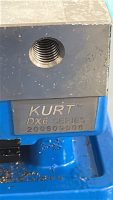 KURT WORKHOLDING 6" ANGLOCK MACHINE VISE, MODEL: DX6 CROSSOVER, S/N: 016236 - 3