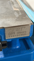 KURT WORKHOLDING 6" ANGLOCK MACHINE VISE, MODEL: DX6 CROSSOVER, S/N: 220720008 - 3