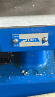 KURT WORKHOLDING 6" ANGLOCK MACHINE VISE, MODEL: DX6 CROSSOVER, S/N: 013046 - 3