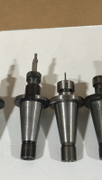 LOT OF (5) ASSORTED CAT40 TOOL HOLDERS, TO INCLUDE: UNIVERSAL ENG., MARITOOL, PARLEC, ETC. - 3