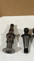 LOT OF (5) ASSORTED CAT40 TOOL HOLDERS, TO INCLUDE: MARITOOL, LYNDEX, ETM, ETC. - 4