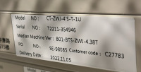 NEWARE BATTERY TESTING SYSTEM CONTROL UNIT, MODEL: CT-ZWJ-4'S-T-1U, S/N: T2211-360946 - 3