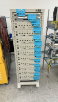 NEWARE PORTABLE BATTERY TESTING SYSTEM RACK, DIMENSIONS: 23" x 22" x 72", MODEL: 518049