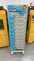 NEWARE PORTABLE BATTERY TESTING SYSTEM RACK, DIMENSIONS: 23" x 22" x 72", MODEL: 518049
