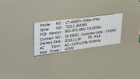 NEWARE BATTERY TESTING SYSTEM, MODEL: CT-4008Tn-5V6A-VTXU, S/N: T2211-360395 - 2