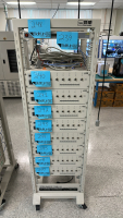 NEWARE PORTABLE BATTERY TESTING SYSTEM RACK, DIMENSIONS: 23" x 22" x 72", MODEL: 518049