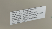 NEWARE BATTERY TESTING SYSTEM, MODEL: CT-4008Tn-5V6A-VTXU, S/N: T2212-360537 - 2