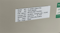 NEWARE BATTERY TESTING SYSTEM, MODEL: CT-4008Tn-5V6A-VTXU, S/N: T2212-360536 - 2