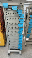 NEWARE PORTABLE BATTERY TESTING SYSTEM RACK, DIMENSIONS: 23" x 22" x 72", MODEL: 518049