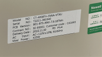 NEWARE BATTERY TESTING SYSTEM, MODEL: CT-4008Tn-5V6A-VTXU, S/N: T2211-360340 - 2