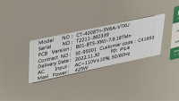 NEWARE BATTERY TESTING SYSTEM, MODEL: CT-4008Tn-5V6A-VTXU, S/N: T2211-360339 - 2