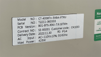 NEWARE BATTERY TESTING SYSTEM, MODEL: CT-4008Tn-5V6A-VTXU, S/N: T2211-360333 - 2