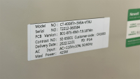 NEWARE BATTERY TESTING SYSTEM, MODEL: CT-4008Tn-5V6A-VTXU, S/N: T2212-360584 - 2