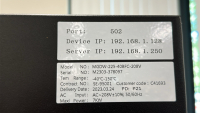 NEWARE HIGH LOW TEMPERATURE TEST CHAMBER, MODEL: MGDW-225-40BFC-208V, S/N: M2302-378097 - 6