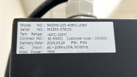 NEWARE HIGH LOW TEMPERATURE TEST CHAMBER, MODEL: MGDW-225-40BFC-208V, S/N: M2302-378101 - 5