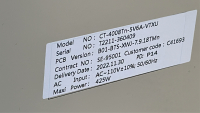 NEWARE BATTERY TESTING SYSTEM, MODEL: CT-4008Tn-5V6A-VTXU, S/N: T2211-360409 - 2