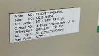 NEWARE BATTERY TESTING SYSTEM, MODEL: CT-4008Tn-5V6A-VTXU, S/N: T2211-360404 - 2