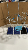 LOT OF (4) ASSORTED LABORATORY STANDS - 2