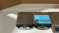 LOT OF (4) ASSORTED COMPACT BENCH SCALES, TO INCLUDE: TRUWEIGH GENERAL COMPACT BENCH SCALE, MODEL: GEN-8000-1-BK / OXO 11LB FOOD SCALE - 2