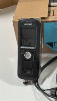 KEYENCE CLAMP - ON GAS FLOW METER, MODEL: FD - G25(L) - 2