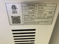 COLE-PARMER VACUUM OVEN, MODEL: DZF-6050 - 4