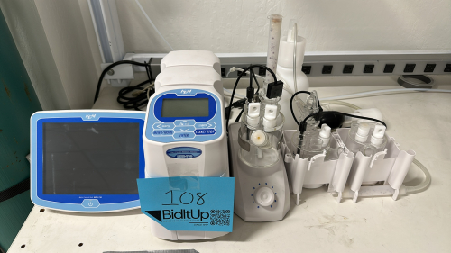 KYOTO ELECTRONICS MANUFACTURING KARL FISCHER MOISTURE TITRATOR (COULOMETRIC METHOD), MODEL: MKC-710, W/ MAIN CONTROL UNIT, MODEL: MCU-710S
