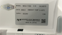KYOTO ELECTRONICS MANUFACTURING KARL FISCHER MOISTURE TITRATOR (COULOMETRIC METHOD), MODEL: MKC-710, W/ MAIN CONTROL UNIT, MODEL: MCU-710S - 6