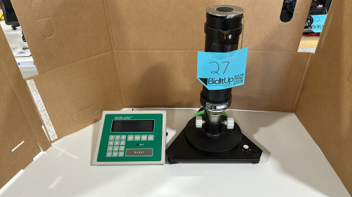 GURLEY PRECISION INSTRUMENTS STANDARD AND LOW PRESSURE DENSOMETER, MODEL: 4110N W/ GENUINE GURLEY AUTOMATIC DIGITAL TIMER, MODEL: 4320