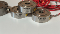 LOT OF (4) ASSORTED FUTEK LOAD CELLS, TO INCLUDE: (1) MODEL: LCF450 & (3) LTH500 - 2
