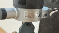 MITUTOYO DIGITAL INDICATOR: 0 - 1 IN RANGE, IP42, &plusmn;0.0001 in ACCURACY, W/ FOWLER TRANSFER STAND MODEL: ID - C125EXB - 4