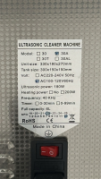 CO-Z 3L STAINLESS-STEEL ULTRASONIC PARTS CLEANER W/ DIGITAL TIMER & HEATER, MODEL: 30A - 5
