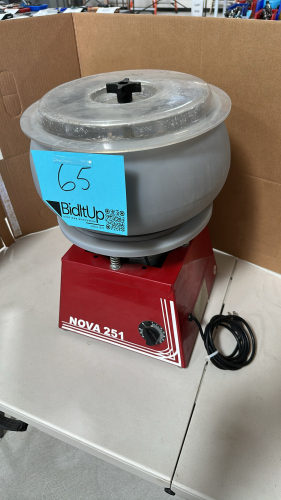 NOVA HT FINISHER VIBRATORY TUMBLER, MODEL: NOVA 251